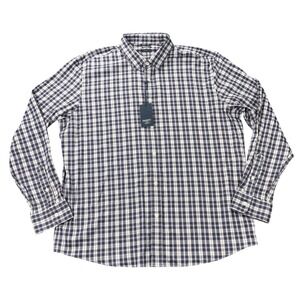 NWT FAHERTY‎ Reserve Men's XXL The Movement Shirt Plaid Button Down Long Sleeve